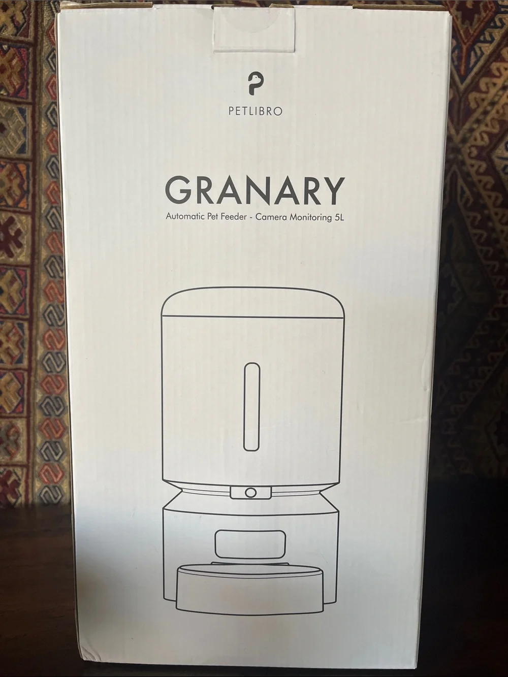 NEW Petlibro Granary Automatic Pet Feeder — Camera Monitoring - White - 5L